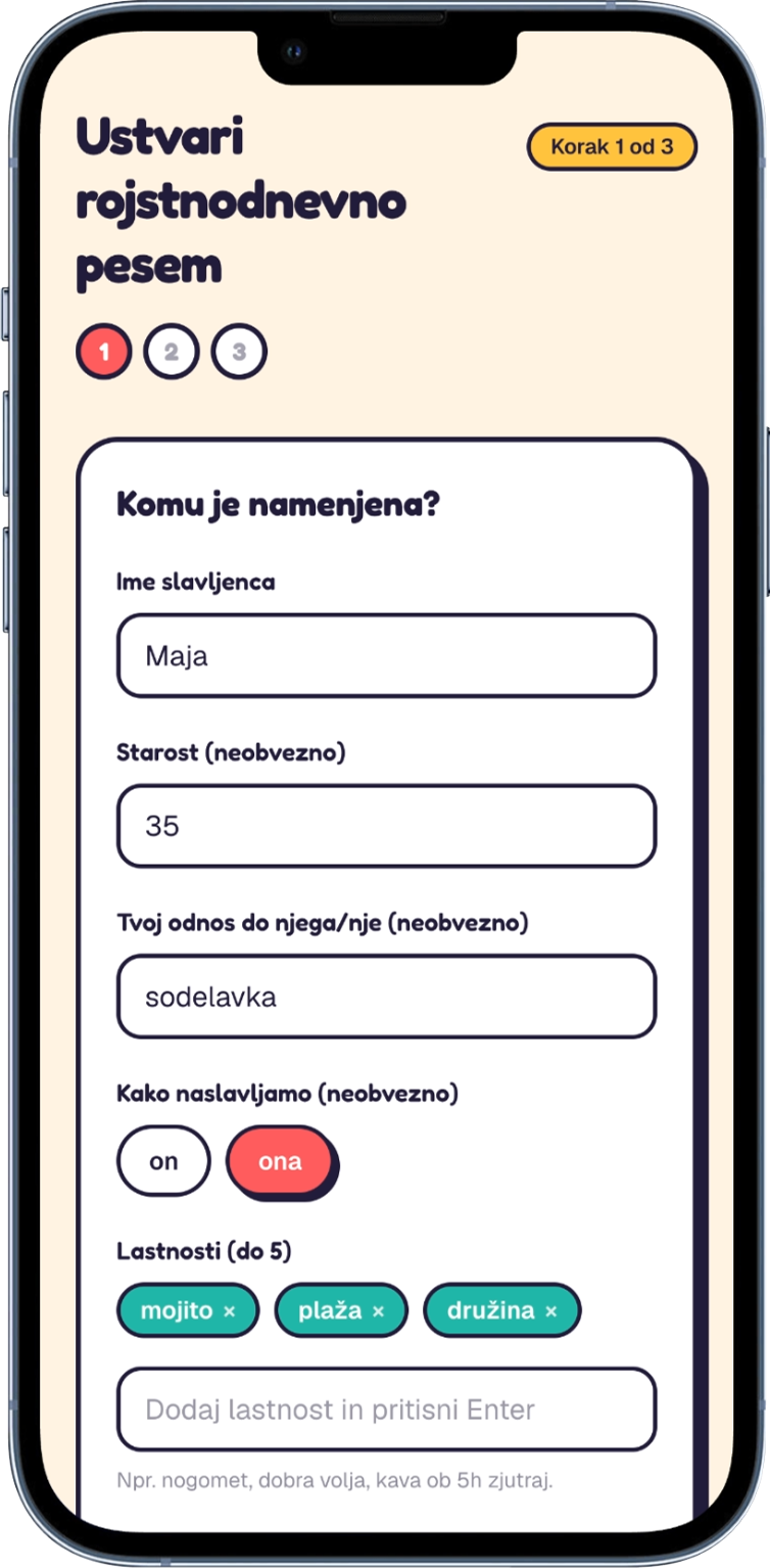 Povej nam o slavljencu/ki